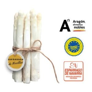 Espárrago blanco fresco calibre +22mm.